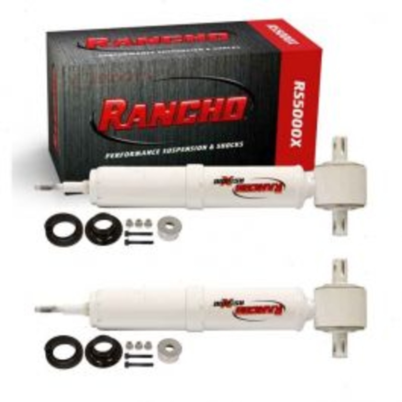2 pc Rancho RS5000X Front Suspension Struts for 2007-2013 GMC Sierra 1500