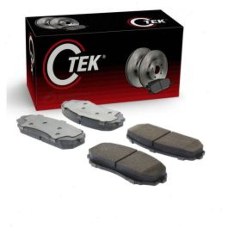 Centric CTEK Front Disc Brake Pad Set for 2007-2023 Mazda CX-9