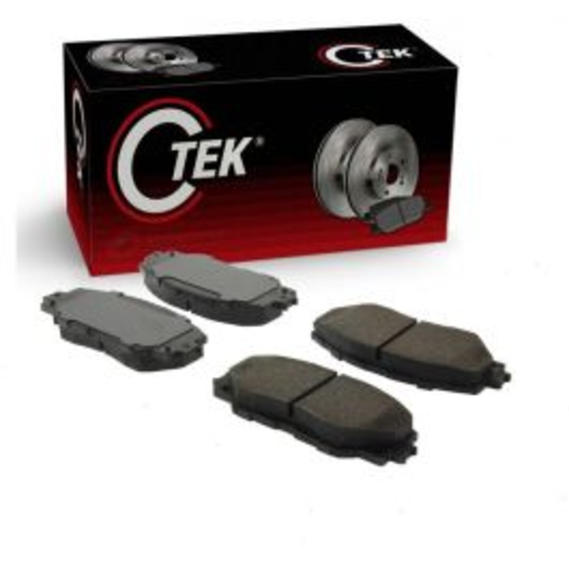 Centric CTEK Front Disc Brake Pad Set for 2012-2017 Toyota Prius V