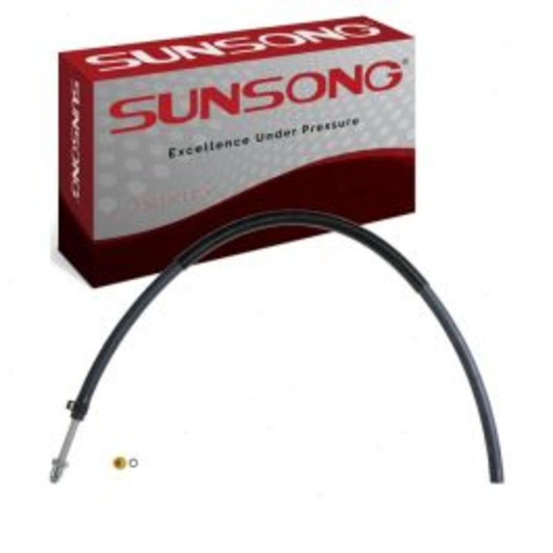 Sunsong Power Steering Return Line Hose for 1985 Oldsmobile Cutlass Salon