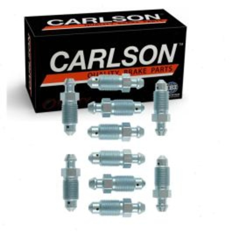 2 pc Carlson Front Brake Bleeder Screws for 2017-2018 Mercedes-Benz E43 AMG