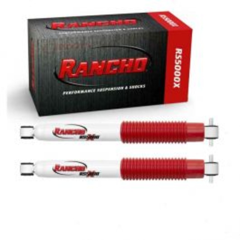 2 pc Rancho RS5000X Rear Shock Absorbers for 2004-2012 Chevrolet Colorado