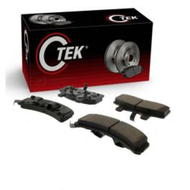Centric CTEK Front Disc Brake Pad Set for 1990-1999 Cadillac DeVille
