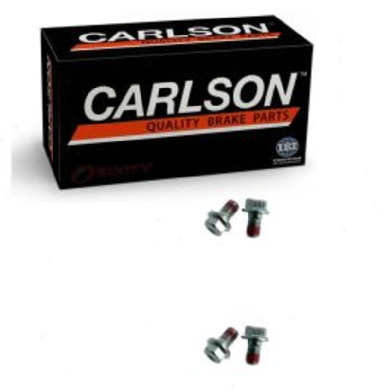 2 pc Carlson Front Brake Caliper Bracket Mounting Bolts for 2011-2016 Honda CR-Z