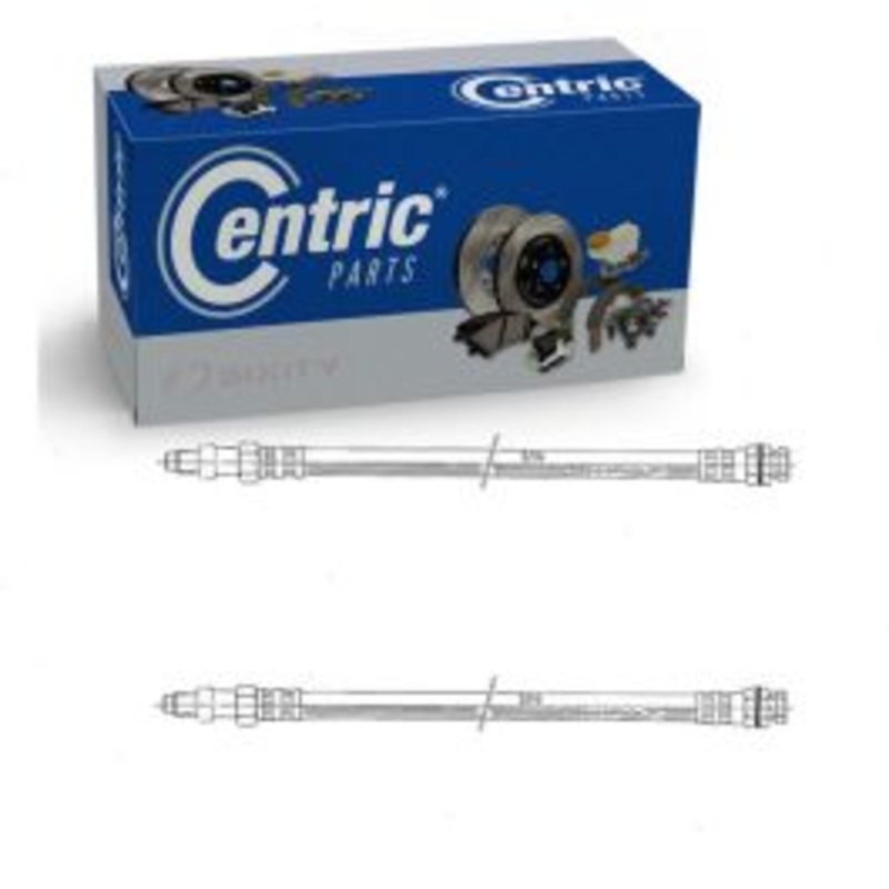 2 pc Centric Premium Front Brake Hydraulic Hoses for 1961-1963 Buick Skylark