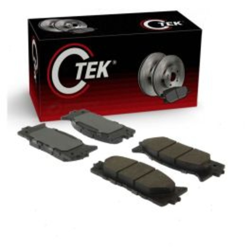Centric CTEK Front Disc Brake Pad Set for 2007-2017 Toyota Camry