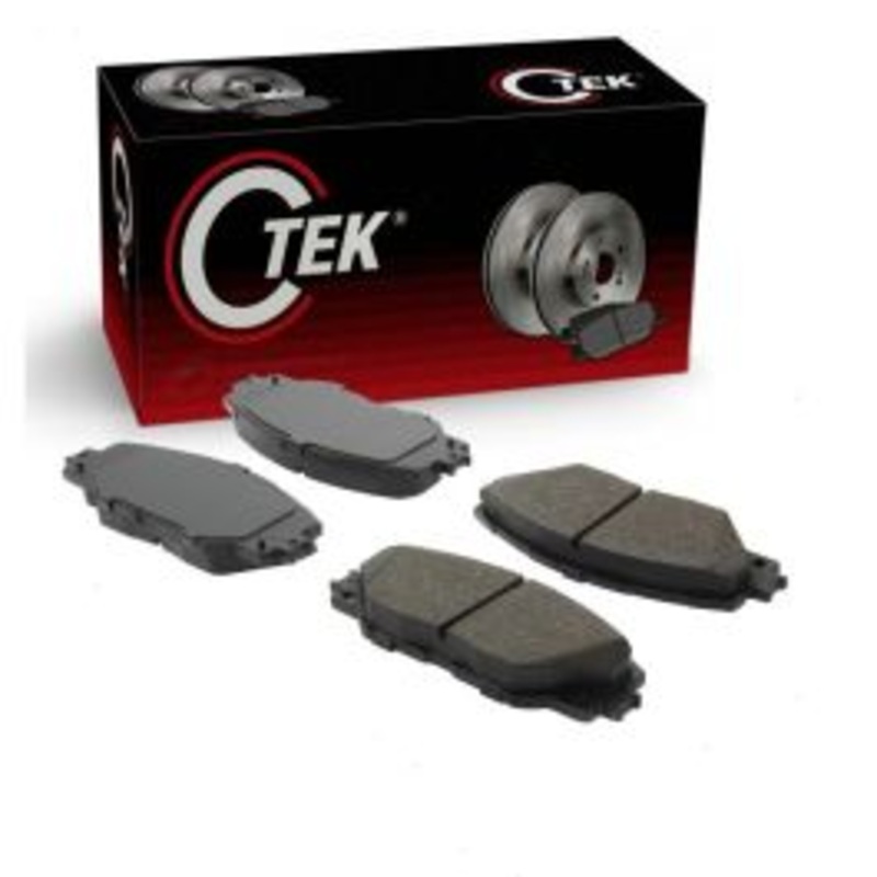 Centric CTEK Front Disc Brake Pad Set for 2009-2013 Toyota Matrix 2.4L L4