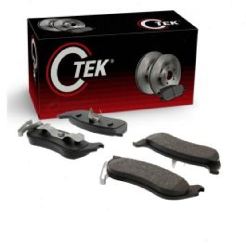 Centric CTEK Rear Disc Brake Pad Set for 2003-2006 Jeep TJ