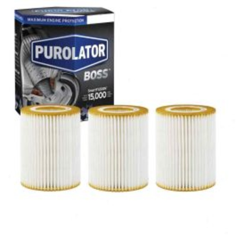 3 pc Purolator BOSS PBL25247 Engine Oil Filters