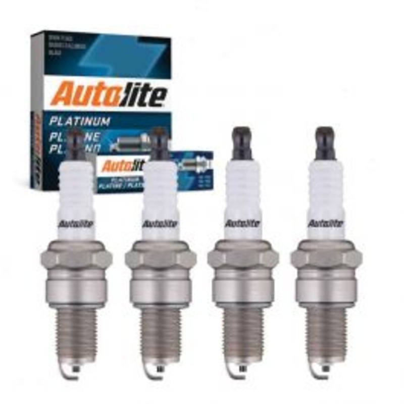 4 pc Autolite Platinum Spark Plug for 1988 Audi 90 2.0L L4