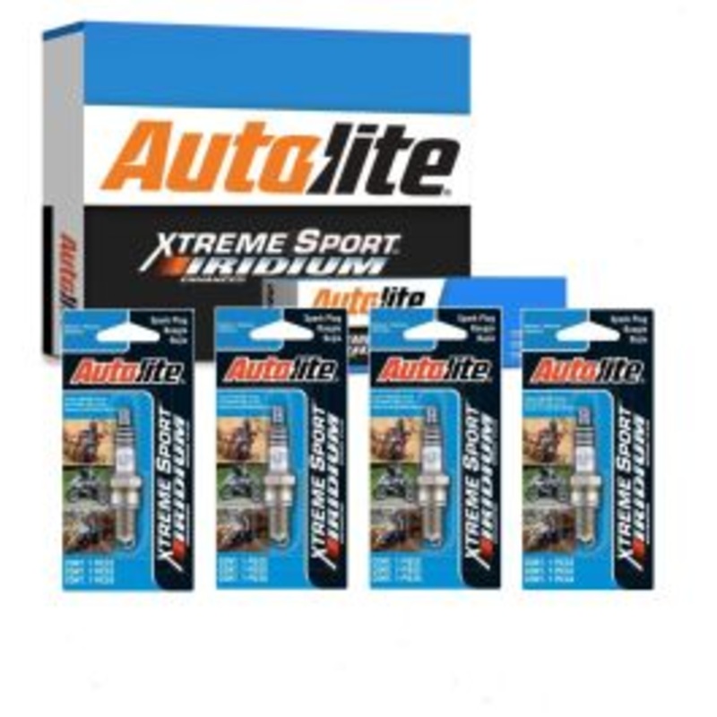 4 pc Autolite Xtreme Sport XS4164DP Spark Plugs