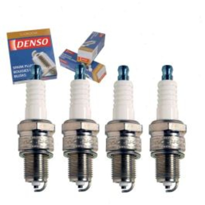 4 pc DENSO Standard U-Groove Spark Plugs for 1974 Mercedes-Benz 230 2.3L L4