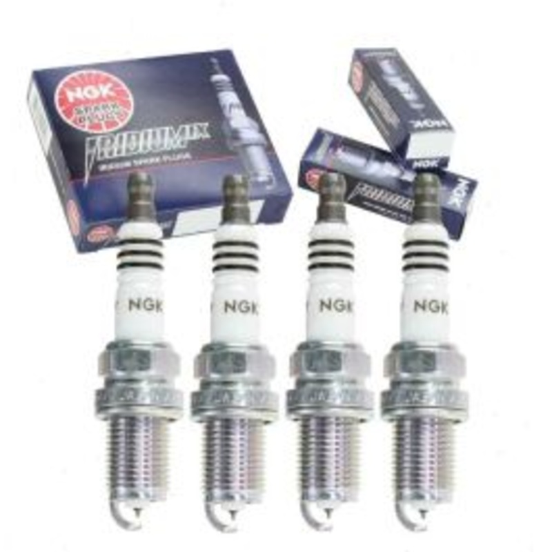 4 pc NGK Iridium IX Spark Plugs for 1993-1994 Dodge Colt 2.4L L4