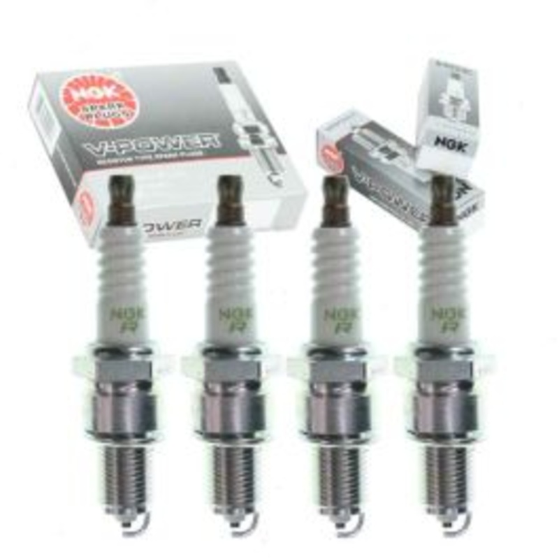 4 pc NGK V-Power Spark Plugs for 1970-1995 Toyota Pickup 1.9L 2.0L 2.2L 2.4L L4