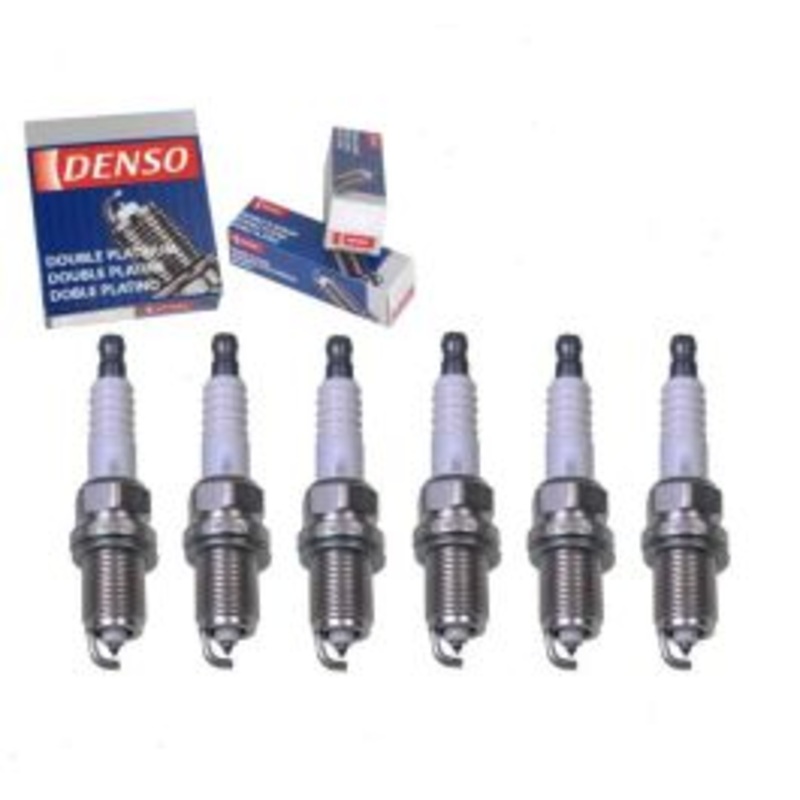 6 pc DENSO Double Platinum Spark Plugs for 1993-1997 Ford Probe 2.5L V6