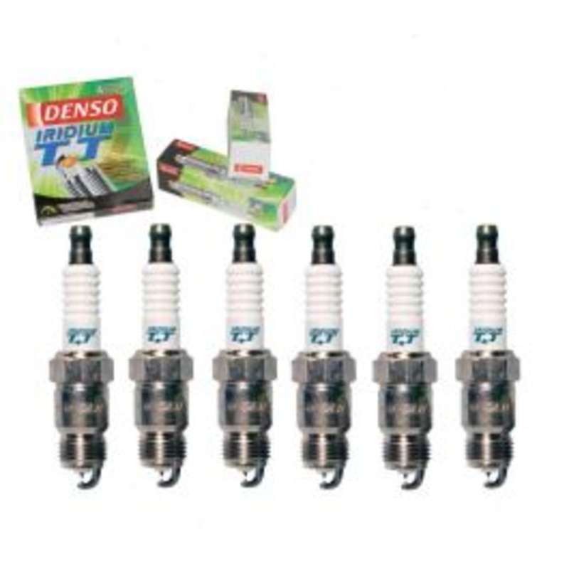6 pc DENSO Iridium TT Spark Plugs for 1981-1982 Cadillac Eldorado 4.1L V6