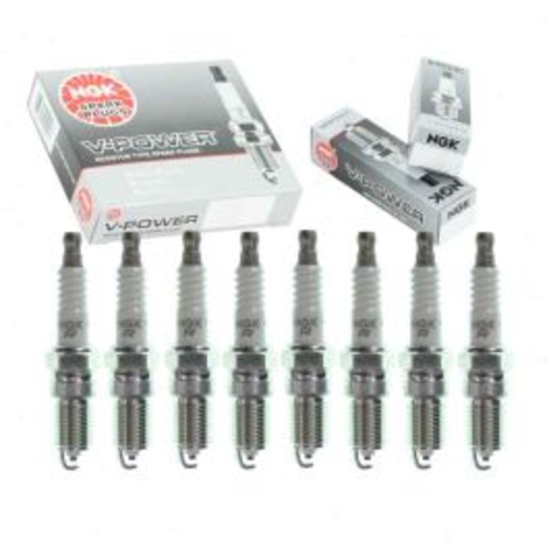 8 pc NGK V-Power Spark Plugs for 2007 GMC Sierra 3500 Classic 8.1L V8