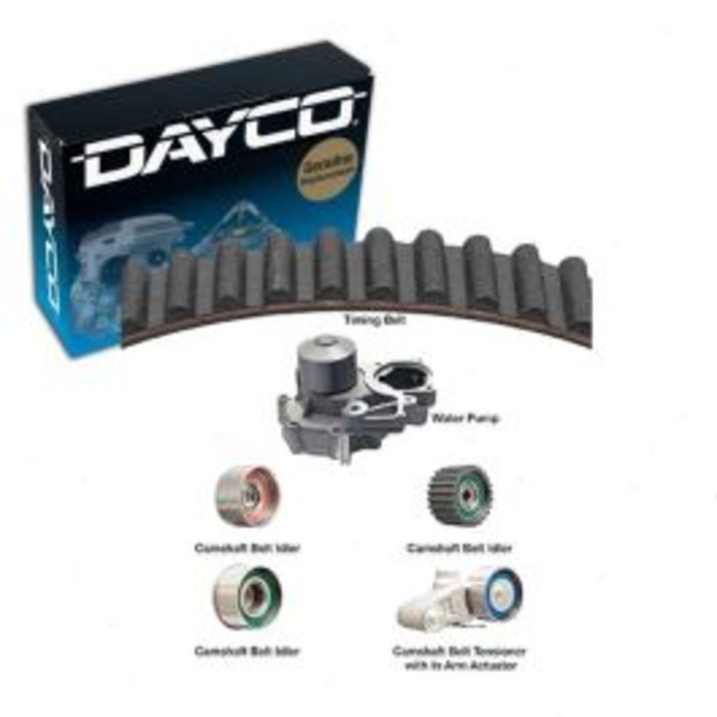 Dayco Timing Belt Kit with Water Pump for 2006-2012 Subaru Outback 2.5L H4