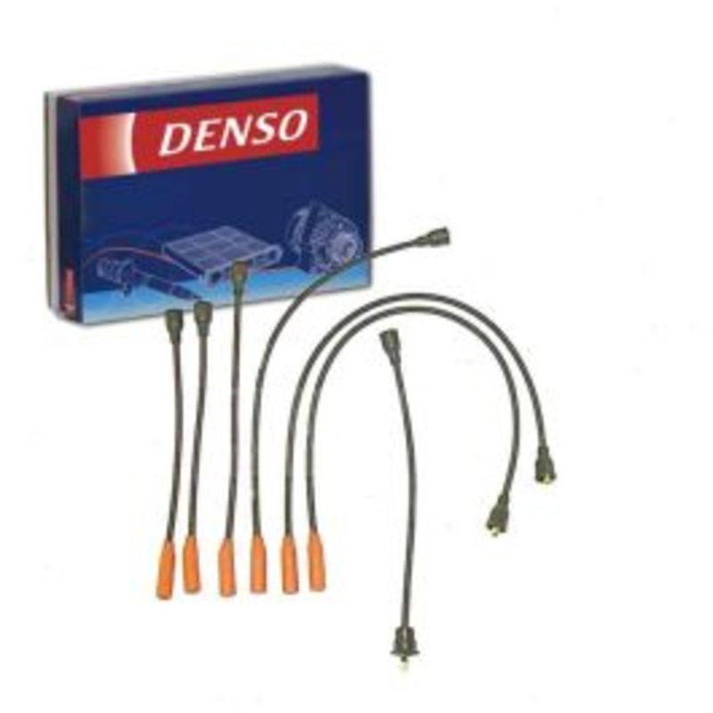 DENSO Spark Plug Wire Set for 1967-1974 Ford Bronco 2.8L 3.3L 3.9L L6