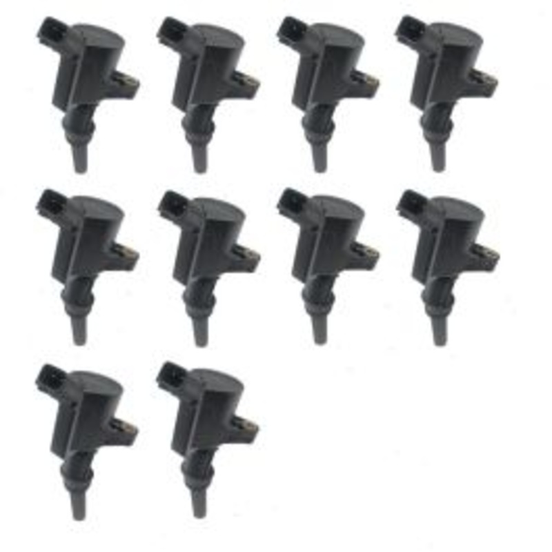 10 pc Hitachi Ignition Coils for 2005 Ford E-350 Club Wagon 6.8L V10