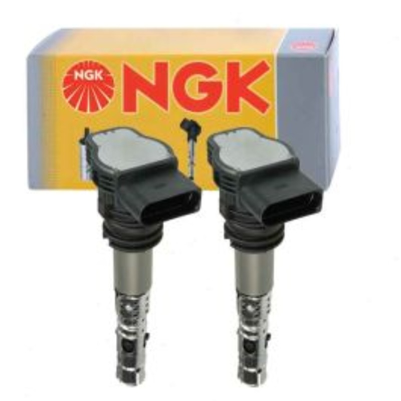 2 pc NGK 48843 U5003 Ignition Coils