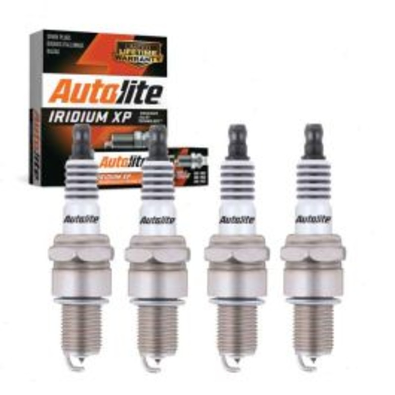 4 pc Autolite Iridium XP Spark Plug for 1981-1989 Isuzu I-Mark 1.5L 1.8L L4