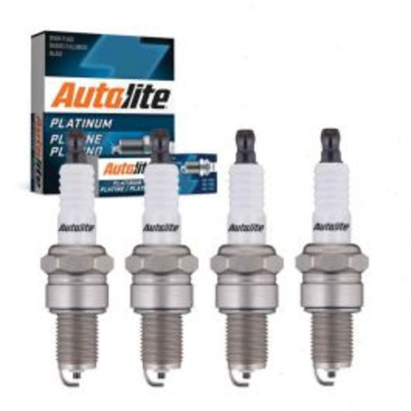 4 pc Autolite Platinum Spark Plug for 1985-1989 Honda Accord 2.0L L4