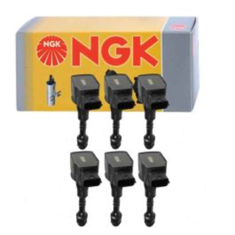 6 pc NGK 48969 U5299 Ignition Coils