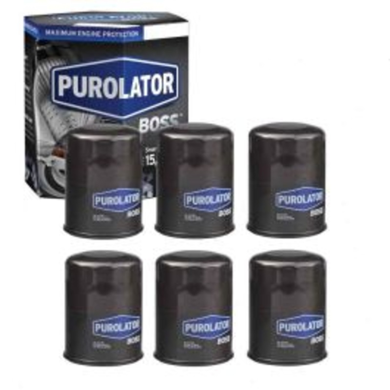 6 pc Purolator BOSS PBL14477 Engine Oil Filters