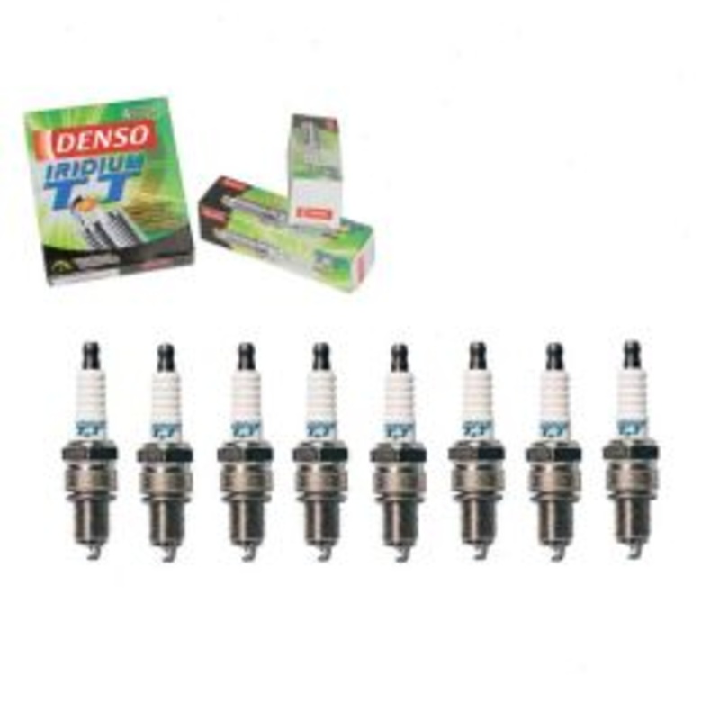 8 pc DENSO Iridium TT Spark Plugs for 1975-1989 Dodge W100 5.2L 5.9L V8