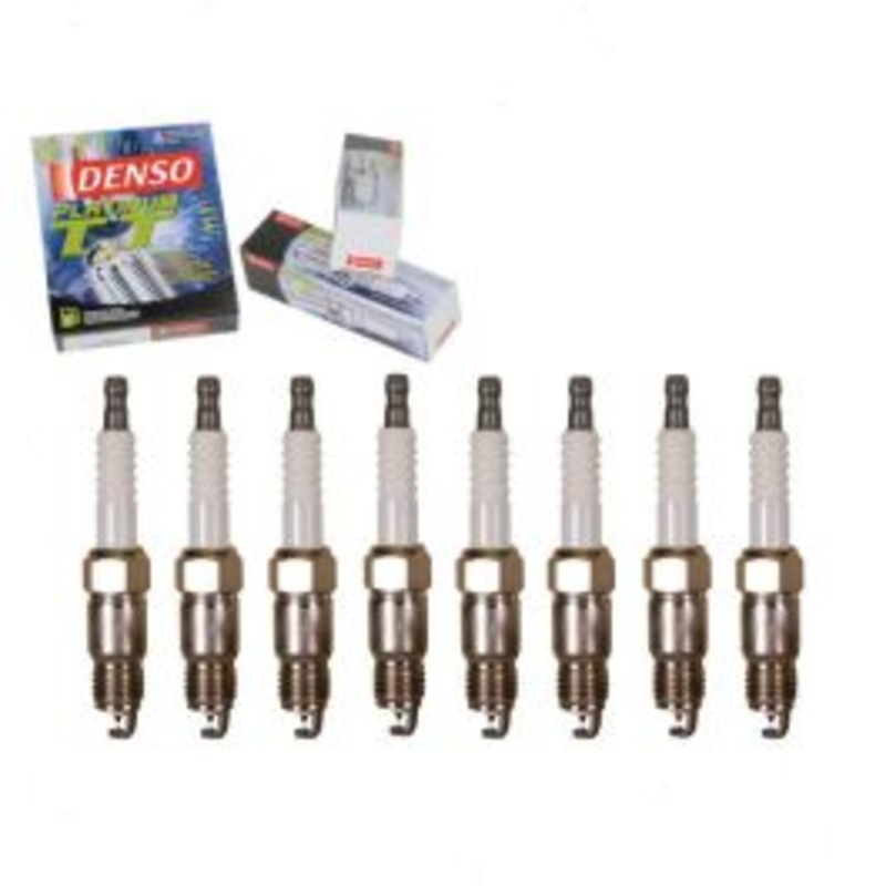8 pc DENSO Platinum TT Spark Plugs for 1984-1996 Ford Bronco 5.0L 5.8L V8