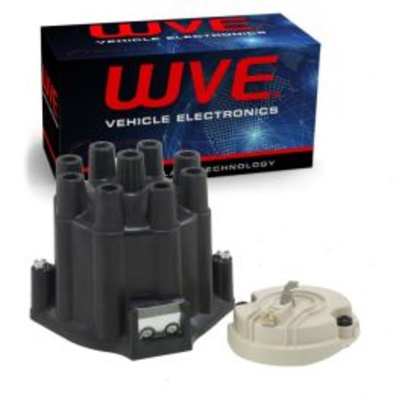 Wells WVE Distributor Cap & Rotor Kit for 1965-1974 Checker Aerobus Deluxe Marathon Taxicab 4.6L 5.0L 5.2L 5.3L 5.4L 5.7L V8