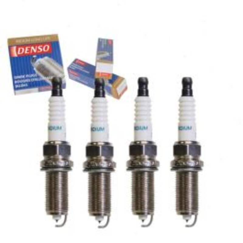 4 pc DENSO Iridium Long Life Spark Plugs for 2010 Toyota 4Runner 2.7L L4
