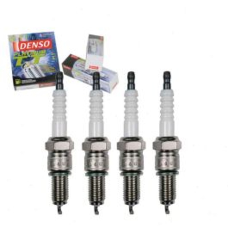 4 pc DENSO Platinum TT Spark Plugs for 1974 Mercedes-Benz 230 2.3L L4