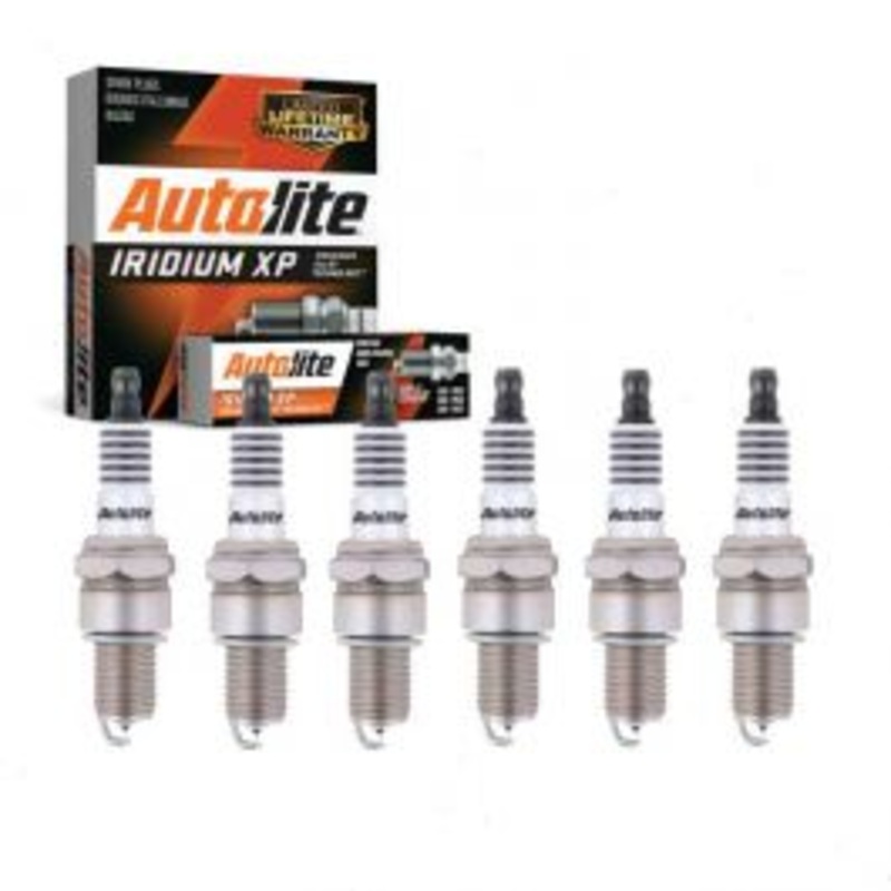 6 pc Autolite Iridium XP Spark Plug for 1989-1990 BMW 525i