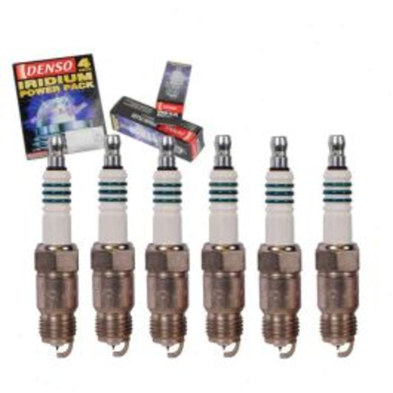 6 pc DENSO Iridium Power Spark Plugs for 1991 GMC Syclone 4.3L V6