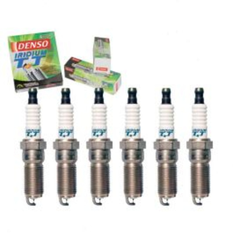6 pc DENSO Iridium TT Spark Plugs for 2015-2017 Lincoln Navigator 3.5L V6