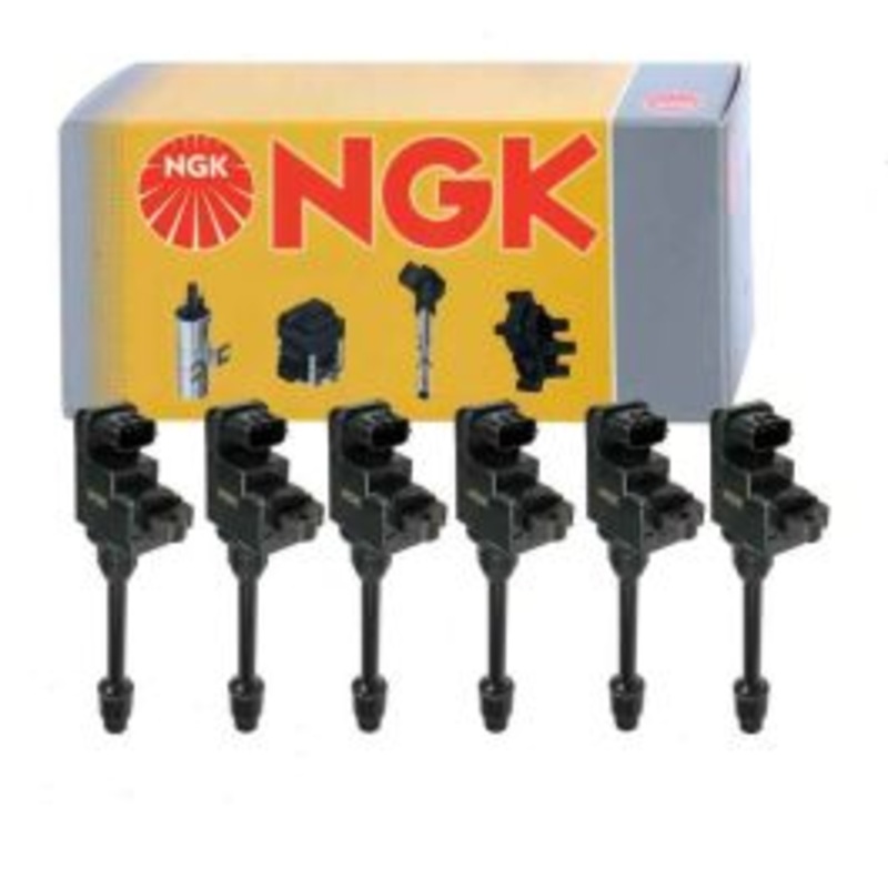 6 pc NGK 48570 U5071 Ignition Coils