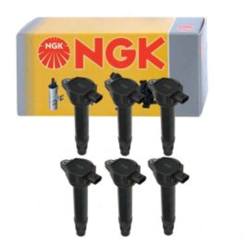 6 pc NGK 48723 U5104 Ignition Coils