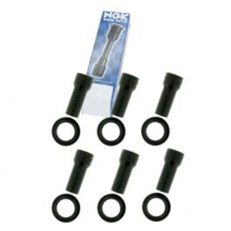 6 pc NGK Ignition Coil Boots for 2007-2010 Kia Optima 2.7L V6