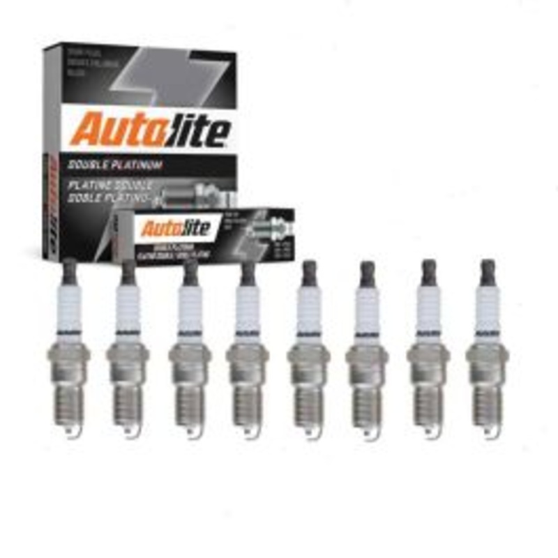 8 pc Autolite Double Platinum Spark Plug for 2002-2006 Cadillac Escalade EXT