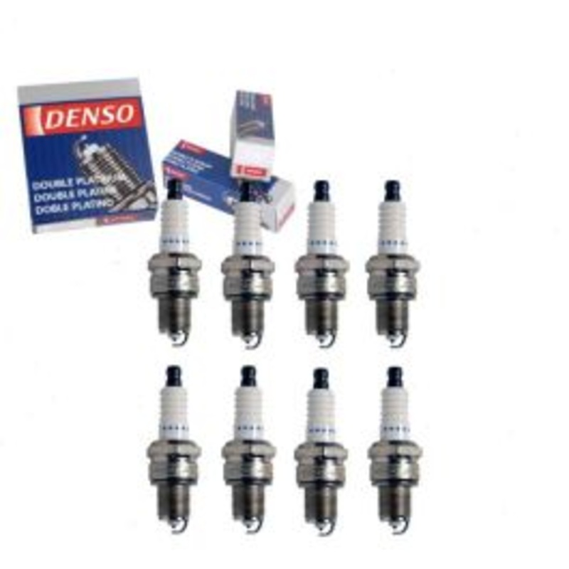 8 pc DENSO Double Platinum Spark Plugs for 1969-1973 GMC C25 C2500 Pickup 5.0L V8