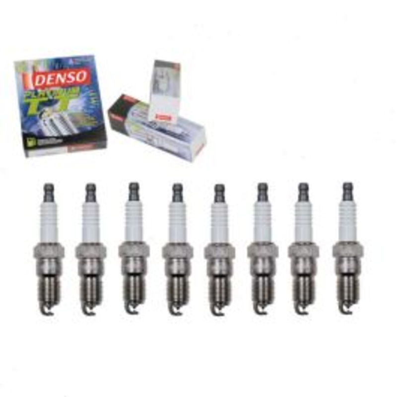 8 pc DENSO Platinum TT Spark Plugs for 2003-2014 Cadillac Escalade ESV 6.0L 6.2L V8