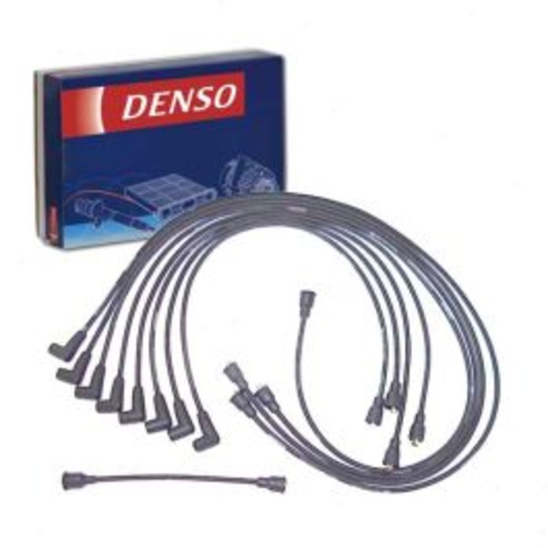 DENSO Spark Plug Wire Set for 1962 Chevrolet P10 Series 4.6L V8