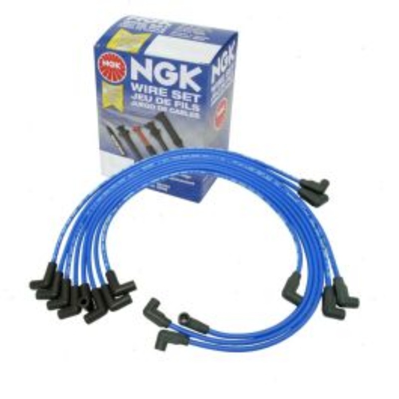 NGK Spark Plug Wire Set for 1987-1991 GMC V3500 5.7L V8