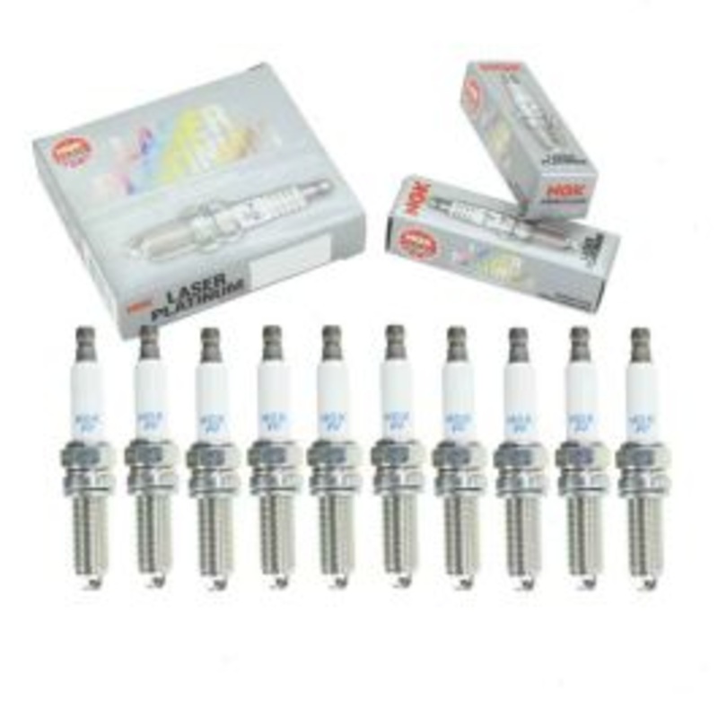 10 pc NGK Laser Platinum Spark Plugs for 2006-2011 BMW M6 5.0L V10
