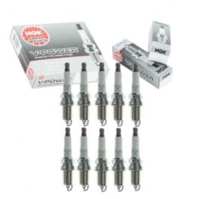 10 pc NGK V-Power 5913 ZFR7F Spark Plugs