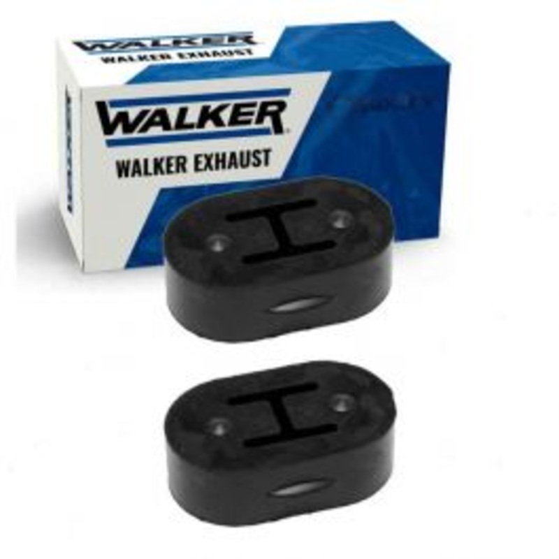 2 pc Walker Exhaust System Insulators for 1991-1998 Saturn SL 1.9L L4