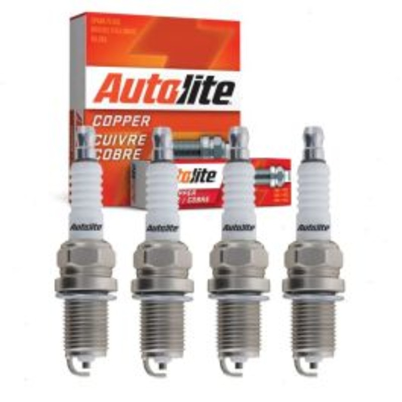 4 pc Autolite Copper Core Spark Plugs for 1995-1999 Mitsubishi Eclipse 2.0L L4