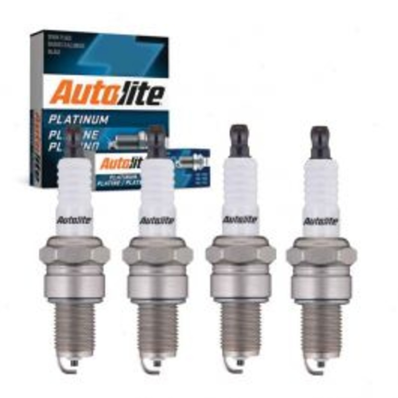4 pc Autolite Platinum Spark Plug for 1985-1995 Volkswagen Golf 1.8L L4